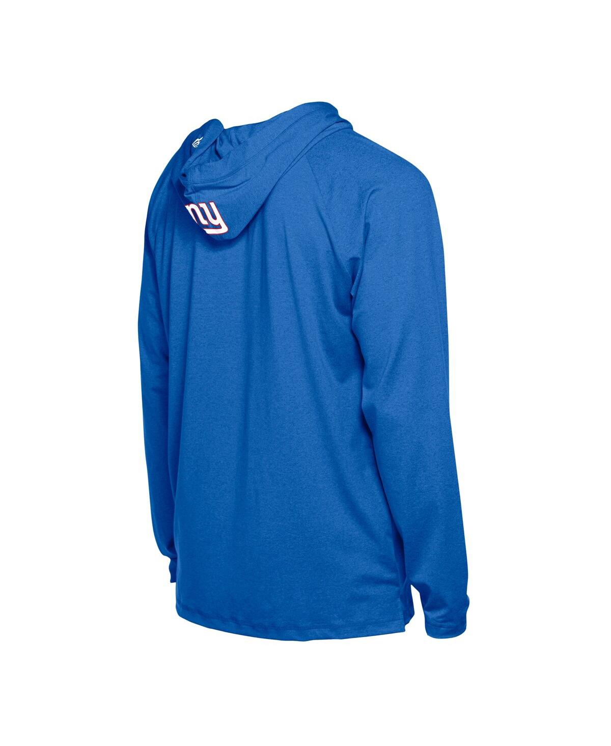 New Era Men's Royal New York Giants Functional Fandom Hoodie In Blue