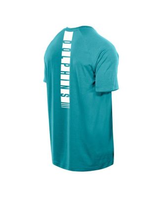 Men's Aqua Miami Dolphins Functional Fandom Reflective T-Shirt