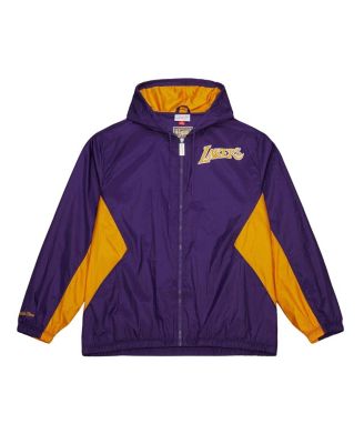 Men's Purple Los Angeles Lakers Playmaker Full-Zip Windbreaker Jacket