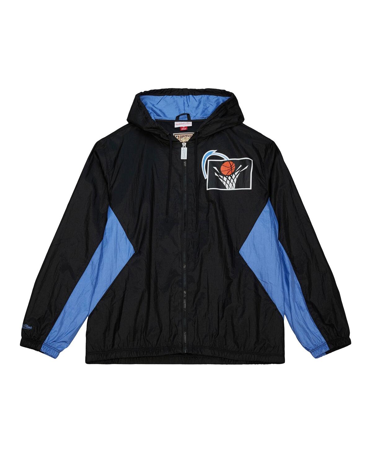 Mitchell & Ness Men's Black Cleveland Cavaliers Playmaker Full-zip Windbreaker Jacket In Black
