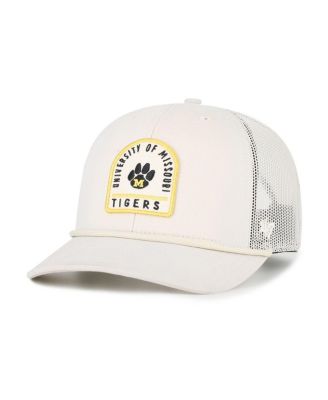 '47 Brand - Men's and Women's Cream Missouri Tigers Core Inline Gravestone Adjustable Trucker Hat
