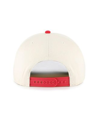 Men's Cream/Red Chicago Bulls Pomona Two-Tone Rope Hitch Adjustable Hat