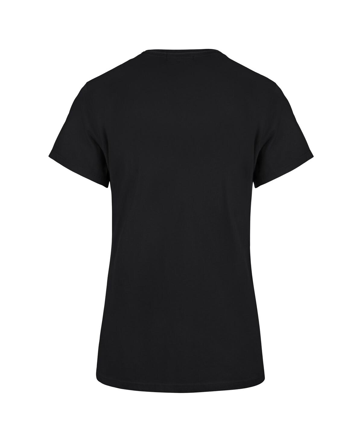 47 Brand Women's Black Texas A&m Aggies Gig Em Girl Retro T-shirt In Black