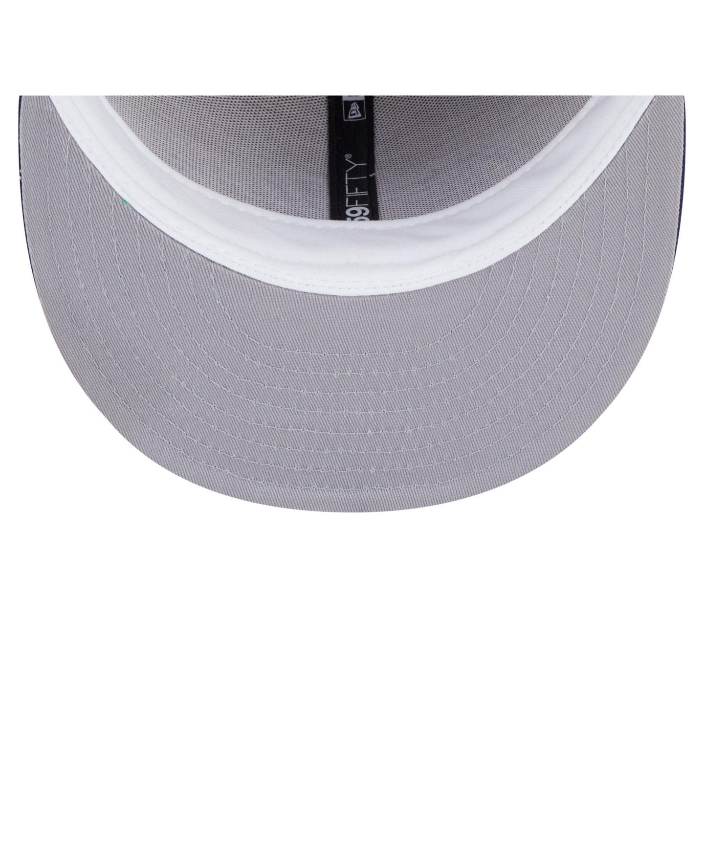 Мужская кепка New Era Khaki Ole Miss Rebels Two-Tone 59FIFTY Fitted Hat — фото 2