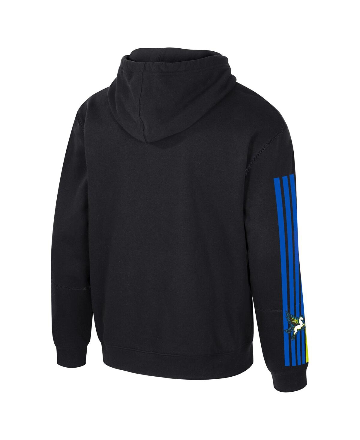 Stadium Essentials Men's And Women's Black Dallas Wings City Star Rebel Edition Pullover Hoodie In Black
