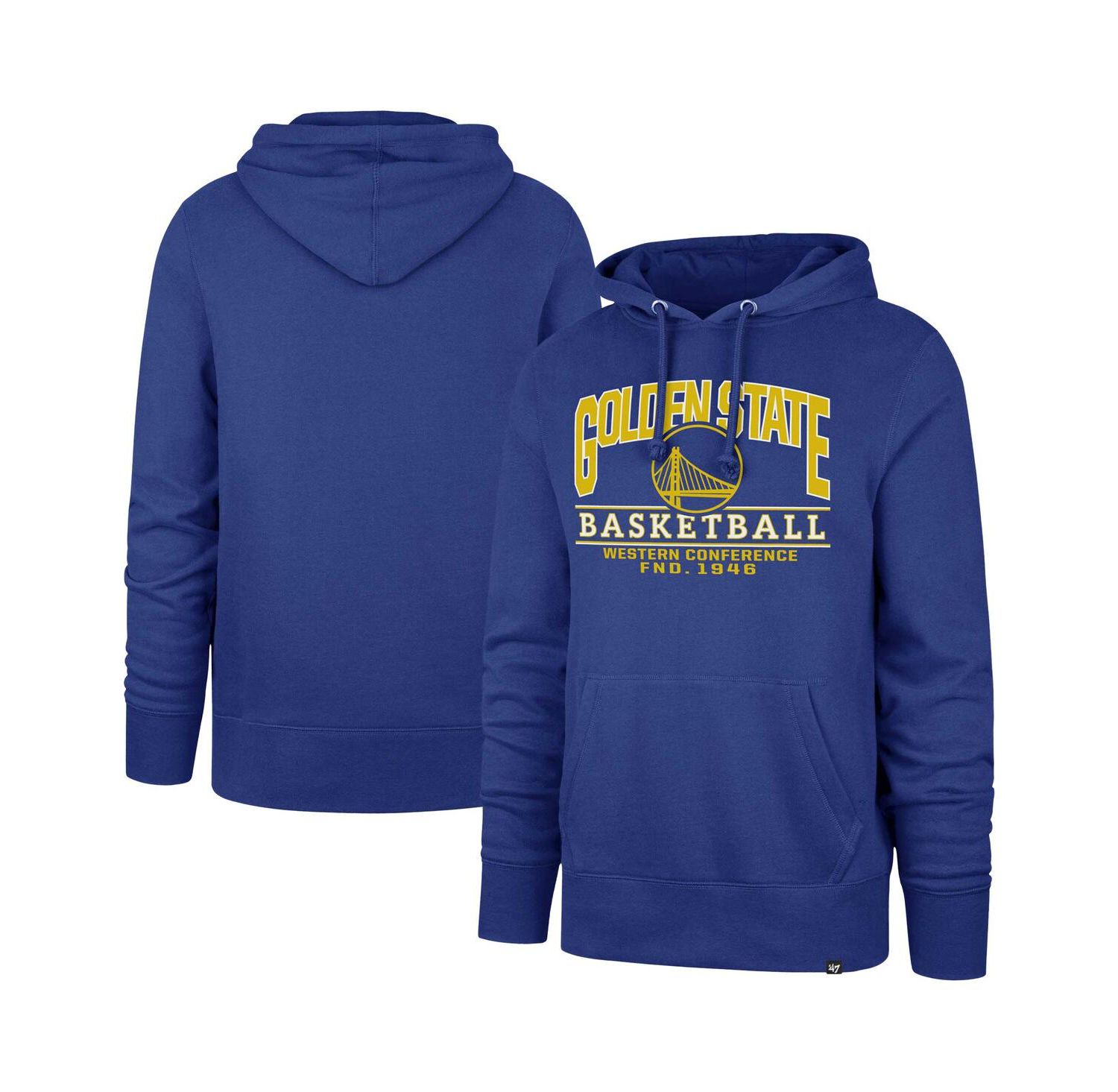 Men's and Women's Royal Golden State Warriors Good Call Headline Pullover Hoodie