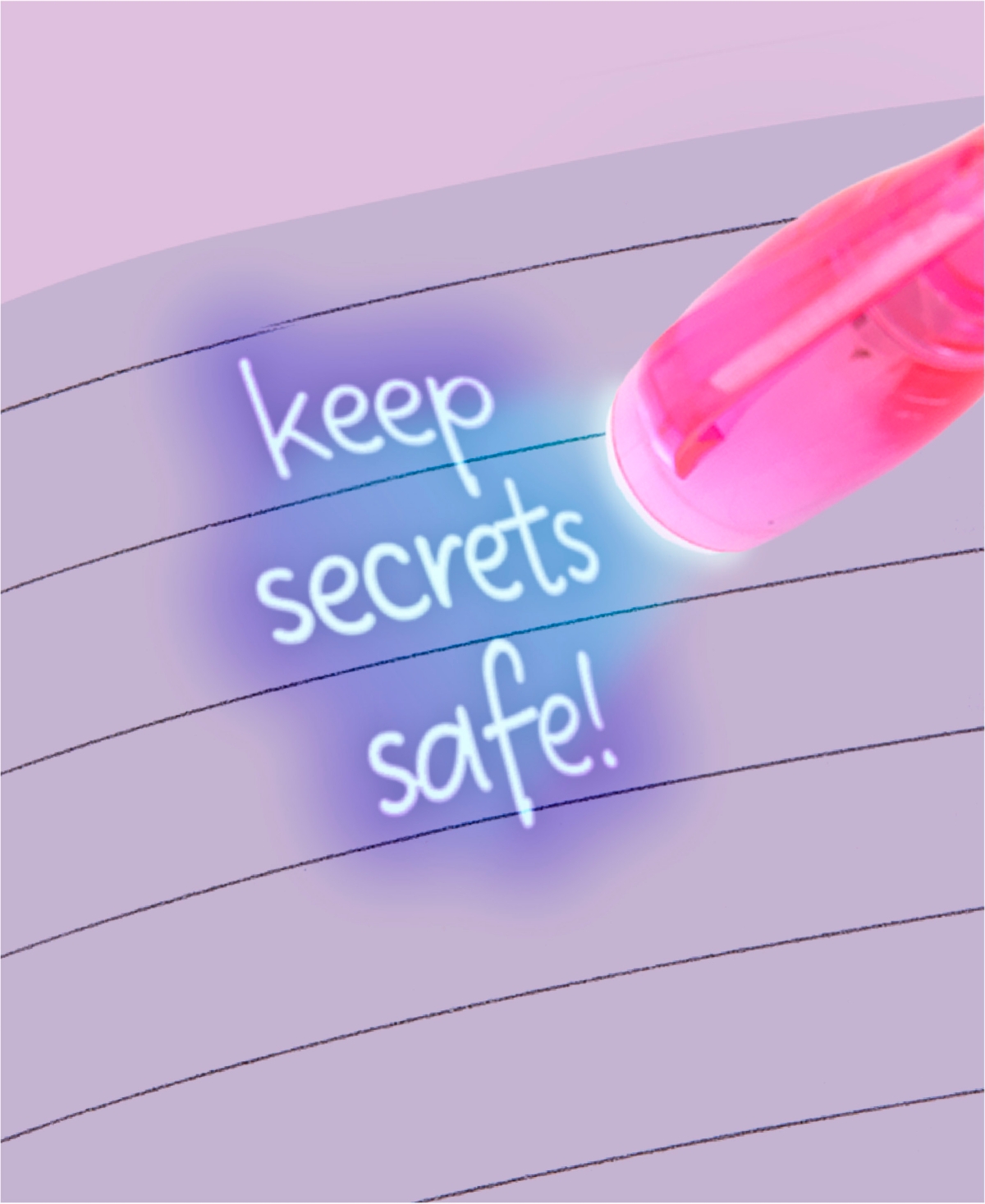 Geoffrey's Toy Box My Secrets Diary Invisible Ink Journal In Transparent