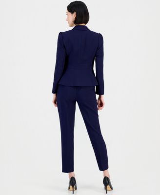 Belted Wrap Pant Suit Set