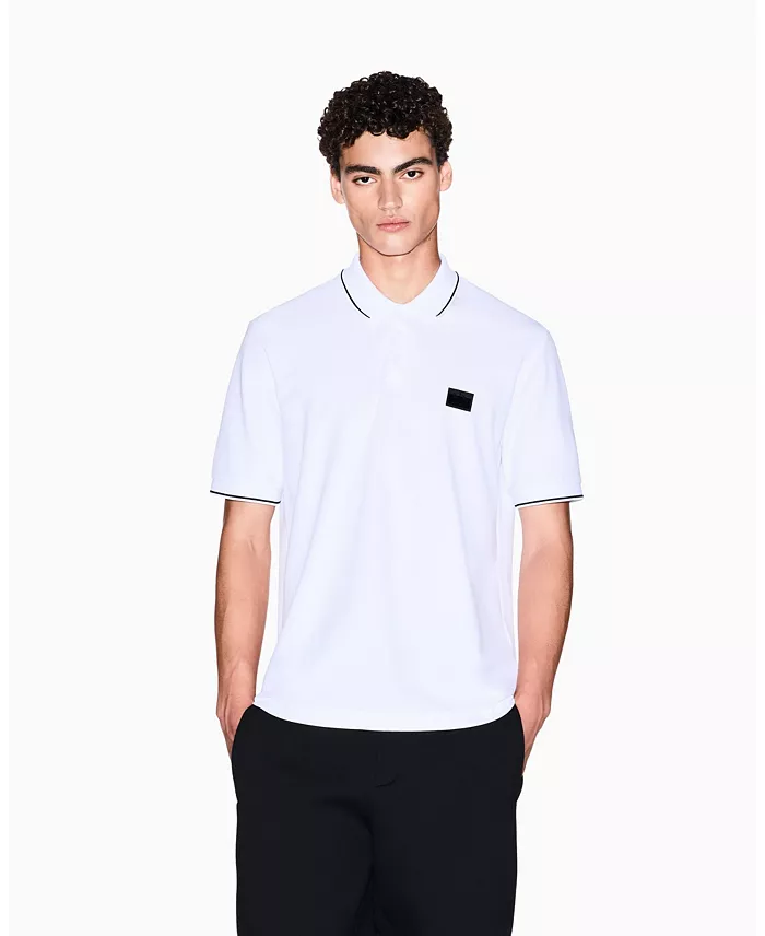 Men's Night Lab Short Sleeve Mercerized Cotton Pique Polo Shirt