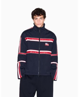 A|X Armani Exchange - Men's " X 1991" Logo Arm Tape Hoodie