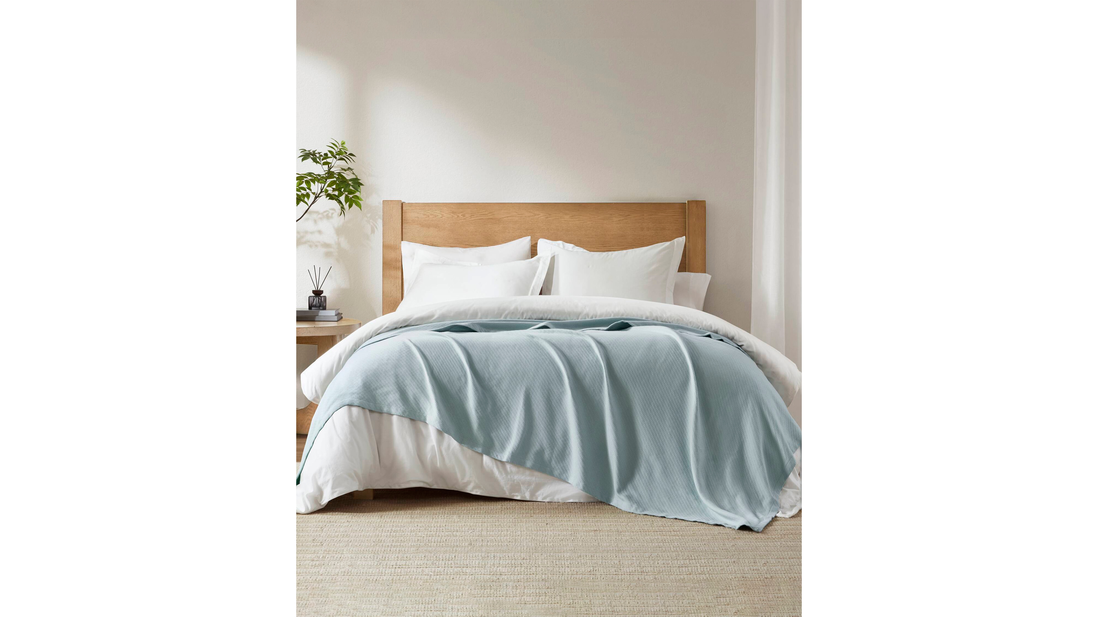 Madison Park Liquid Cotton Blanket, Full/Queen
