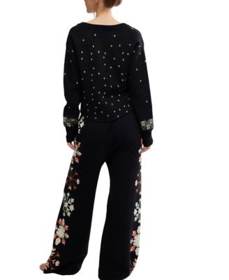 Women's 2-Piece Dream Whispers Long Sleeve Top and Pants Set
