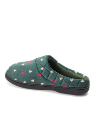 Women's Darcy Quilted Cuff Velour Clog House Slipper