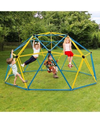 10 Feet Dome Climber with Swing and 800 Lbs Load Capacity