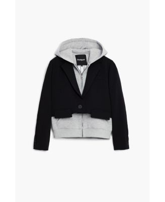 Women's Combined knit blazer