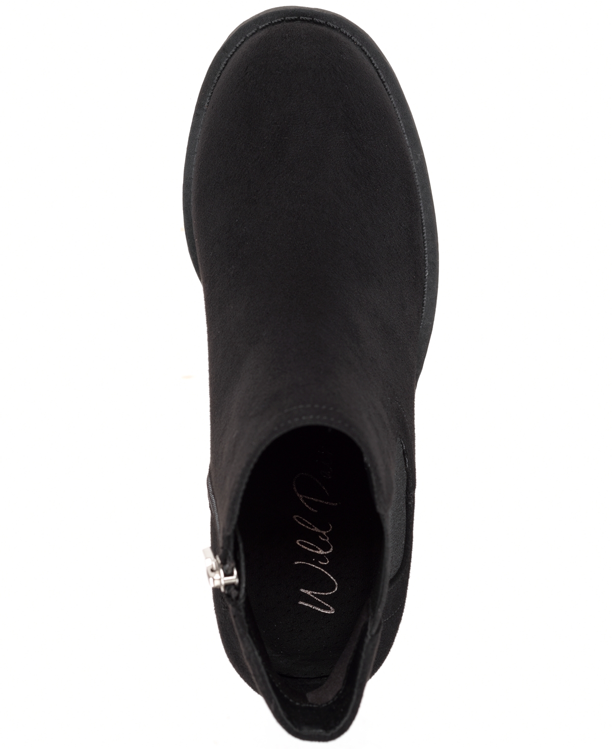 Wild Pair Women's Morghann Round Toe Lug Booties, Macy's Exclusive In Black
