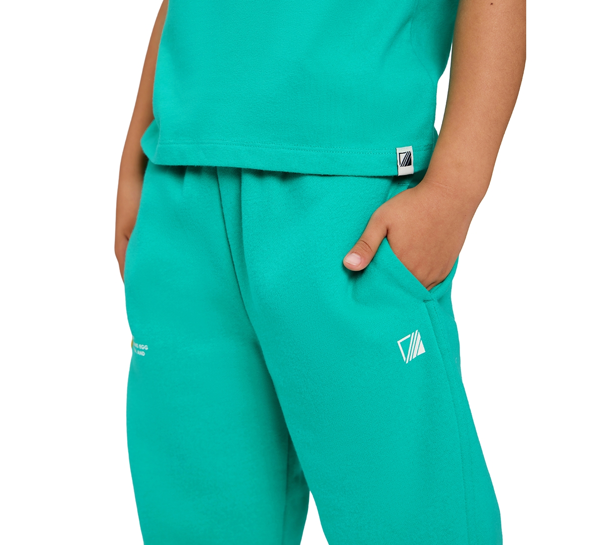 Color Lab Unisex 2t-6x Pull-on Fleece Jogger Pants In Green