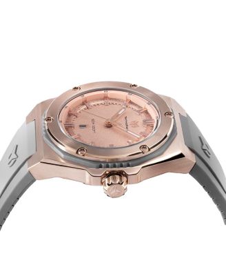 Women's TM-416081 CORAL Quartz Rose Gold Dial Watch