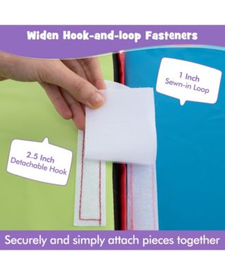 6 Pieces Foam Climbing Blocks Soft Play Climbing for Toddlers with Tunnel