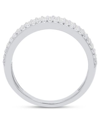 White Diamond Ring (1/2 ct. t.w.) in Sterling Silver