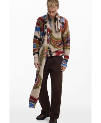 Men's Abstract paisley sweater