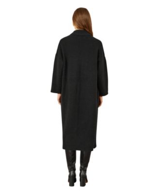 Women's Knitted Maxi Cardigan With Pockets