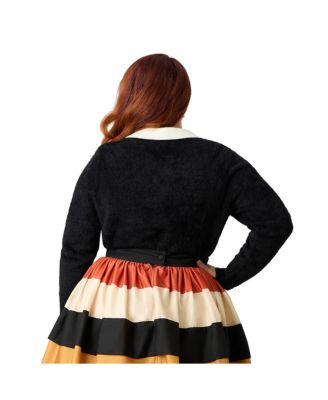 Women's Collared Knit Cardigan