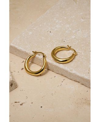 Nadia Classic Gold Hoops