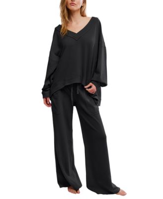 Free People - Women's Staycation Pullover Sweatshirt