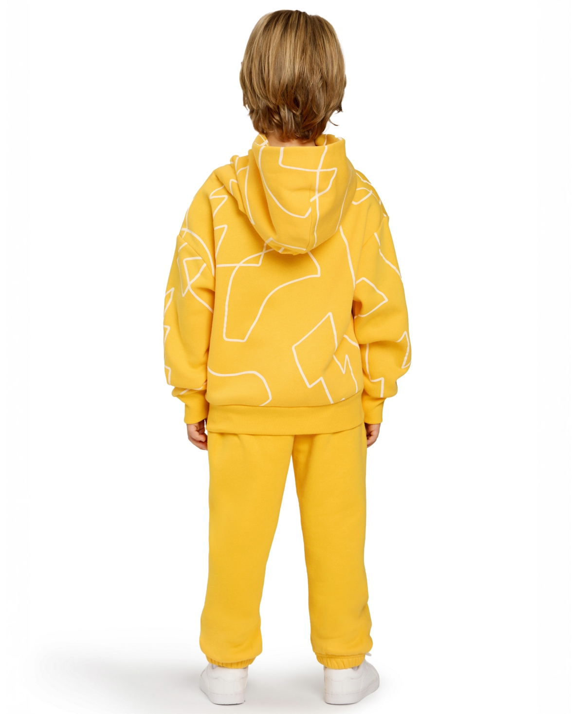 Color Lab Unisex 2t-6x Pull-on Fleece Jogger Pants In Yellow