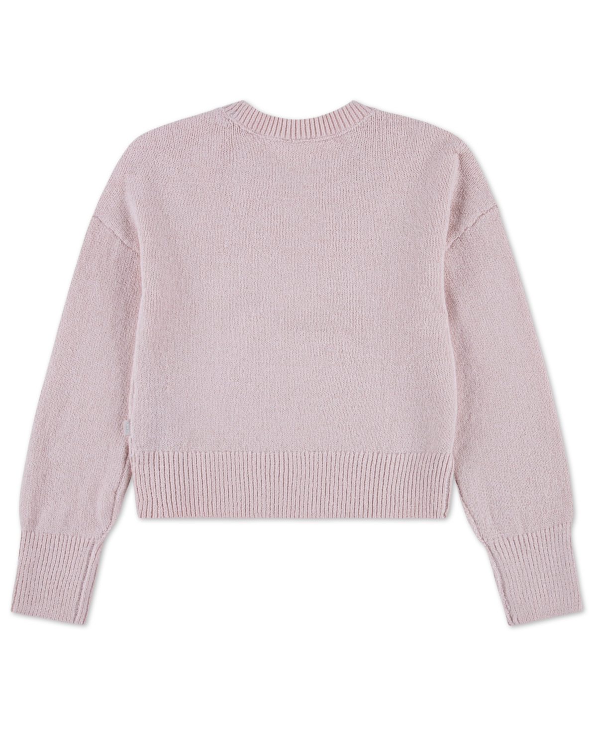 Abercrombie Girls Sparkle Crew Sweater In Pink