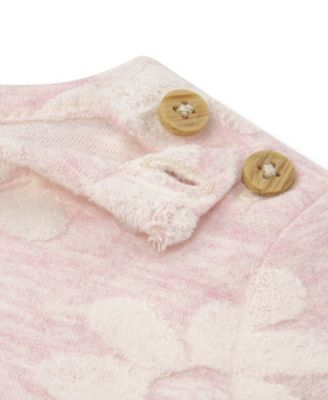 Baby Girls' Floral Printed Top and Pants, 2-Piece Set