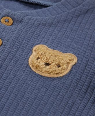 Baby Boys' Long-Sleeve Bodysuits, 2-Pack Set