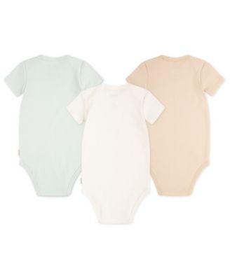Baby Boys' and Girls' Short-Sleeve Bodysuit, 3-Pack Set