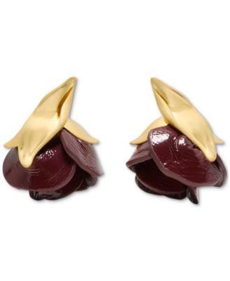 kate spade new york - Cubic Zirconia Rose Buds Earrings