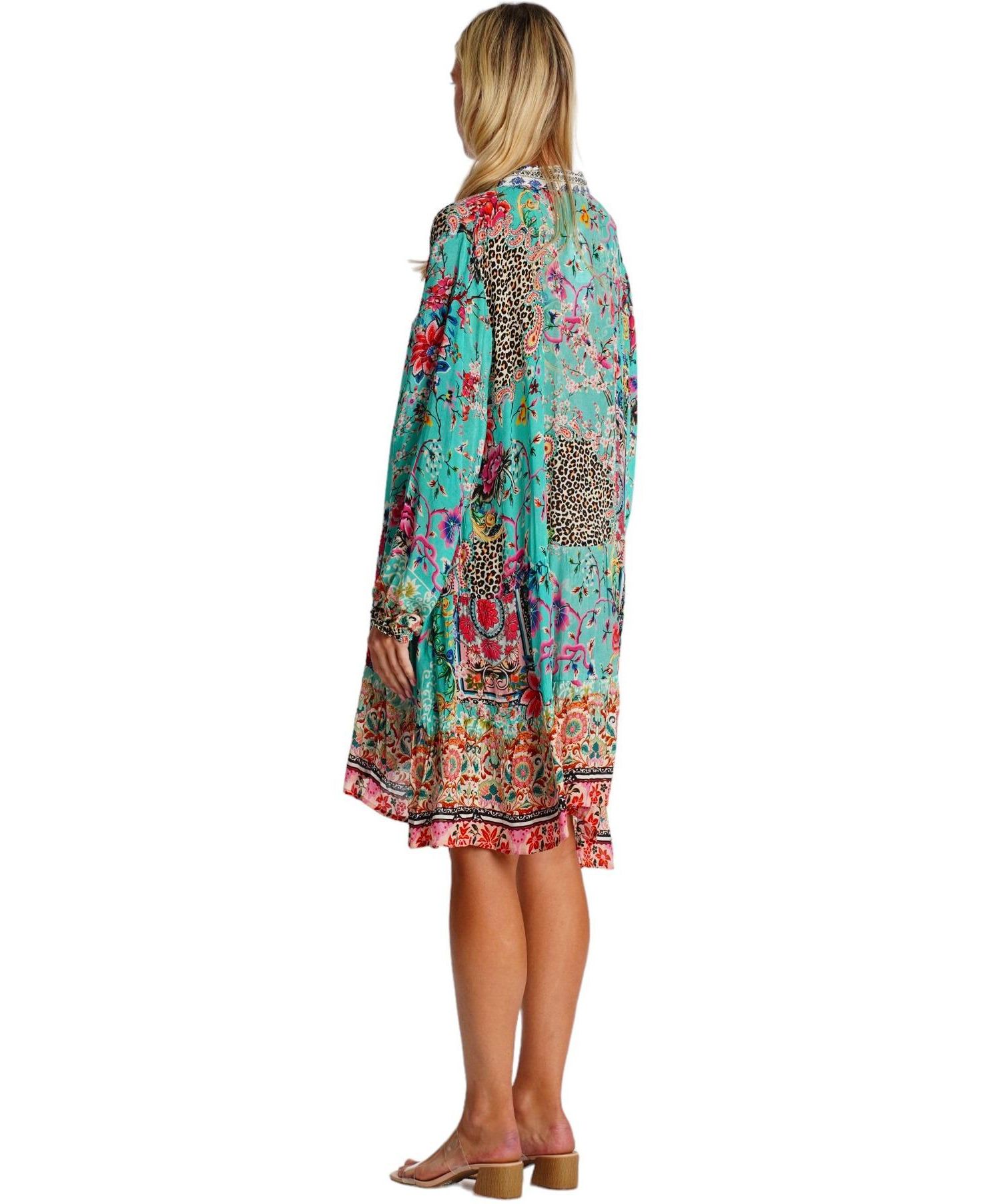 Women's Summer Dress with Collared Neck
