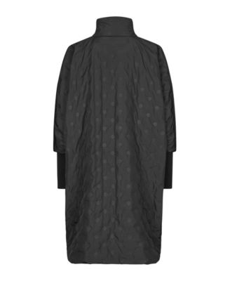 Women's Tilda Long Sleeve High Neck Long Coat