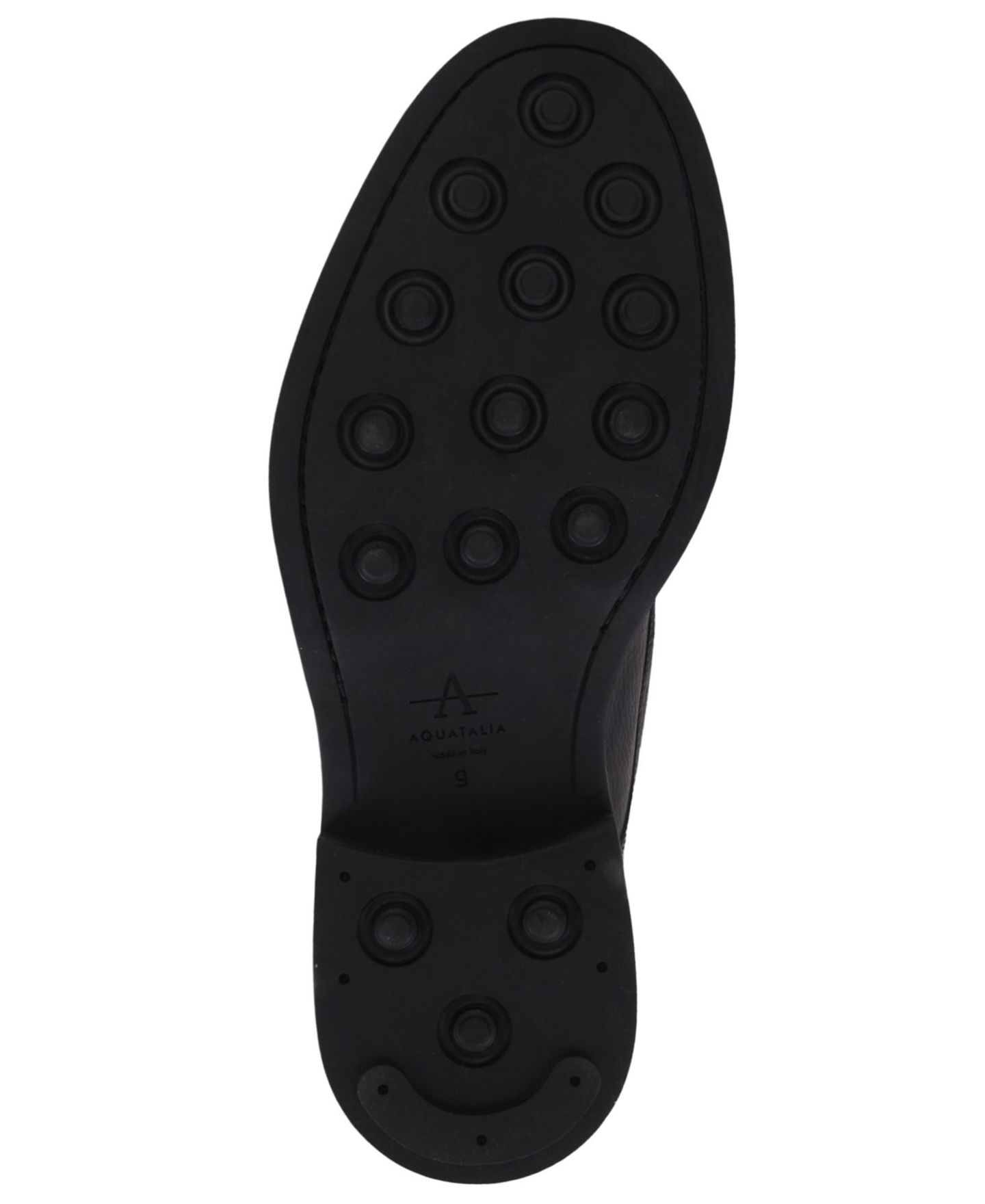 Мужские ботинки Aquatalia Bernardo Slip-On, цвет: Чёрный — фото 5