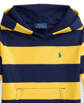 Boys' 2T-7 Rugby Stripe Long-Sleeves Hoodie