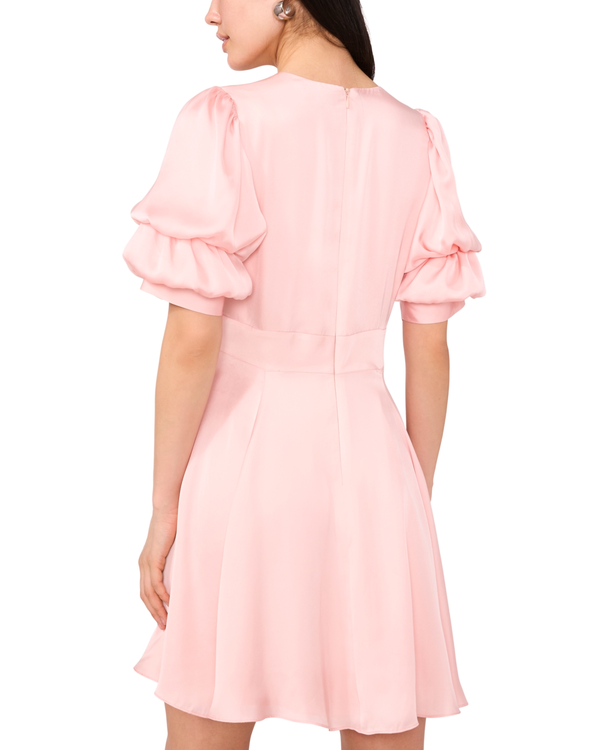 1.state Women's Short Sleeve Mini Dress