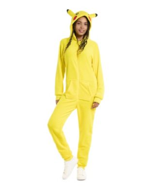 Men's Official Gengar Union Suit - PokEmon Body Suit for Adults - Purple