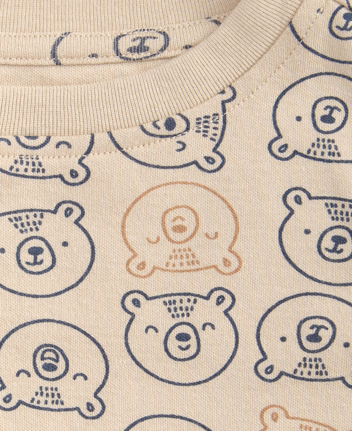 First Impressions Baby Boys Long-Sleeve Bear-Print T-Shirt, Macy's Exclusive