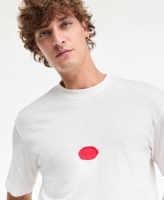 Men's Divis Relaxed Fit Piece-Dyed Stamp Logo T-Shirt