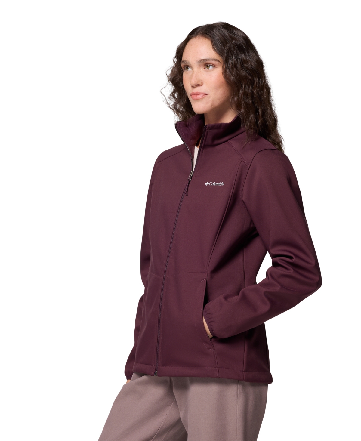 Columbia Women's Kruser Ridge Iii High Collar Softshell Jacket In Brown