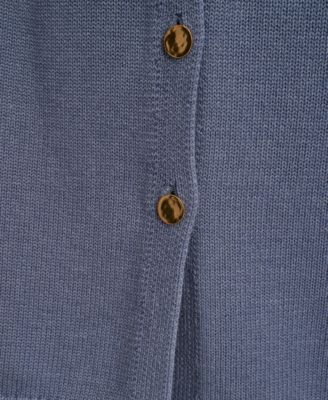 Women's Button Front Mock Neck Sweater