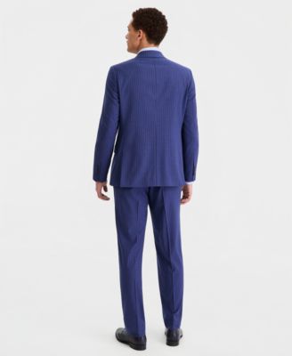 Men's Modern-Fit Stripe Nested Suit