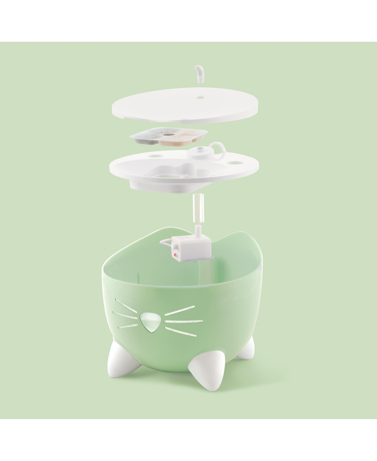 Catit Pixi Fountain, Mint Green