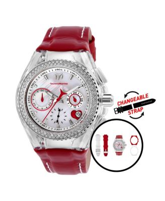 Women's TM-117001 Cruise  Quartz Multifunction White Dial Watch