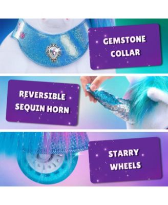 Model Y Rainbow Unicorn Rideable Toy for Age 4-7