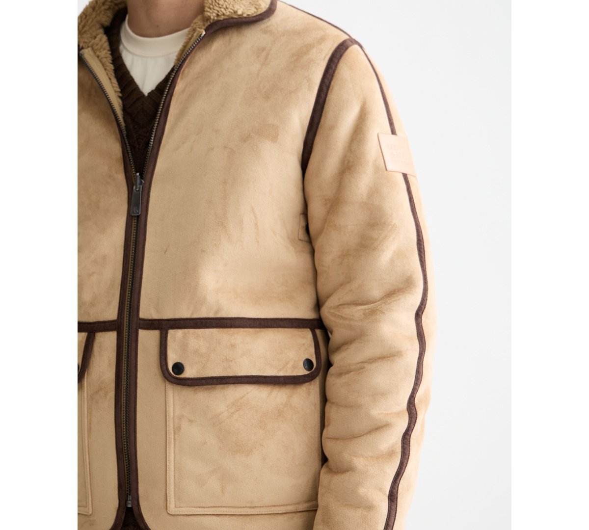 Scotch & Soda Men's Buttoned Long Sleeve Jacket